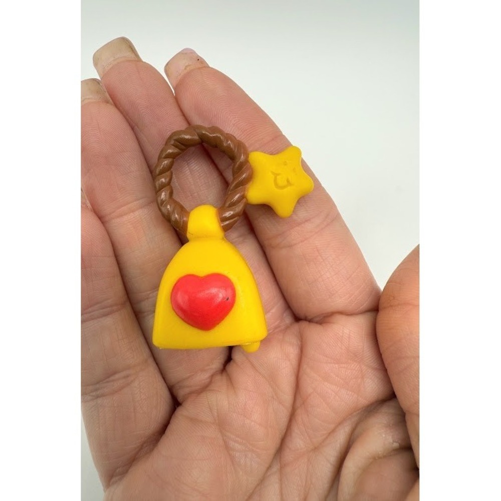 Vintage Kenner 1980s Care Bears Cousin Gentle Heart Lamb Accessory Bell